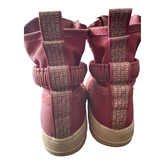 NIKE SF AIR FORCE 1 Women's Athletic Sneakers Vintage Wine Color Sz 10 Lace Up - Picture 7 of 13